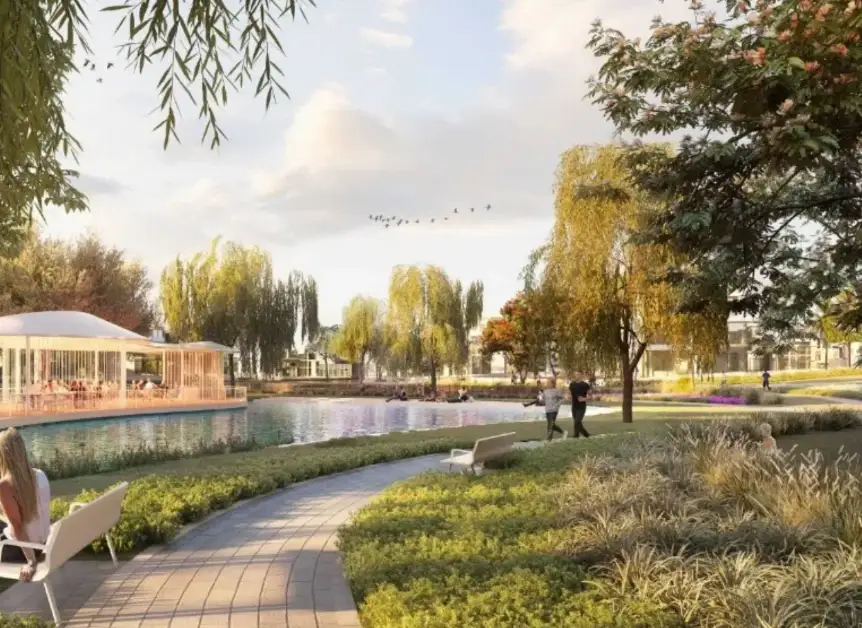 Lagoon-side Paths, Nad Al Sheba Gardens Phase 12