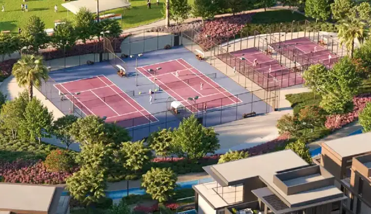 Tennis Courts, Nad Al Sheba Gardens Phase 12